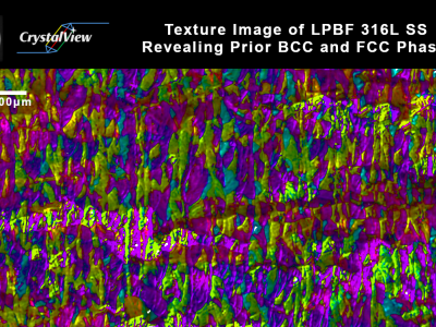 316L Texture and Phase Image